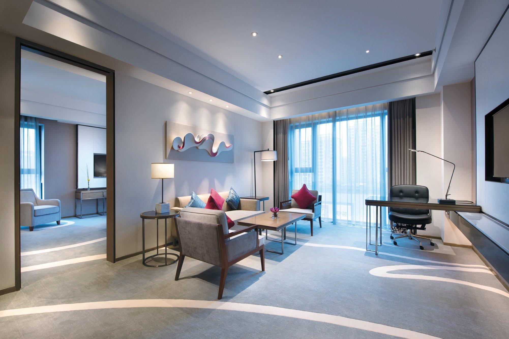 Crowne Plaza Hangzhou Qiantang - The Subway Can Reach The West Lake Scenic Area As Well As The Airport And High-Speed Rail Station, Adjacent To Jinsha Lake And Longfor Paradise Walk Екстериор снимка